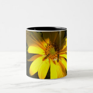 Bees N Sunblommor Mugg