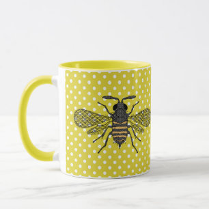 BEES och Honeycomb - Spara Bina Mugg
