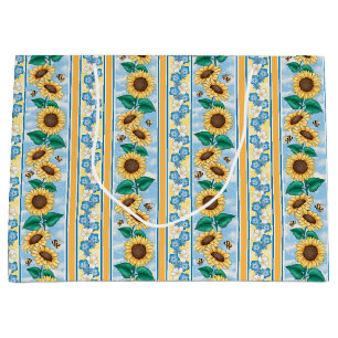 Bees Sunblommor Gift Bag