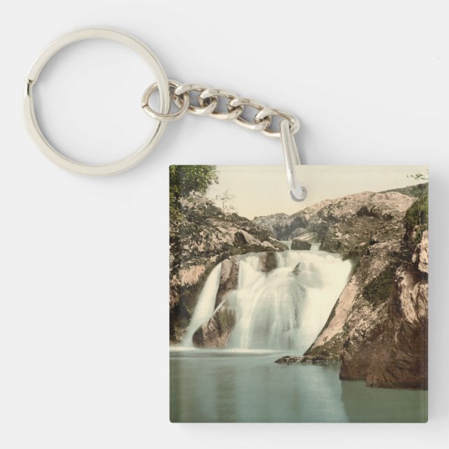 Beesley nedgångar, Ingleton, Yorkshire, England (Framsidan)