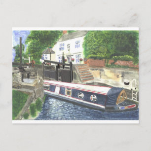 Beeston Canal Lock House Nottingham Vykort