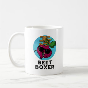 Beet Boxer Funny Beet Pun Kaffemugg