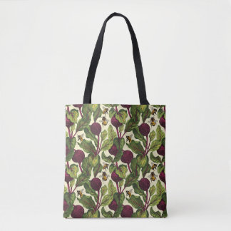 Beet Buzz Tote Tygkasse