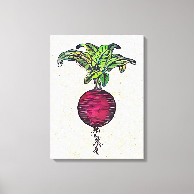 Beet Canvastryck (Framsida)