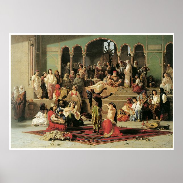 Beet i Harem, 1863 Poster (Framsidan)