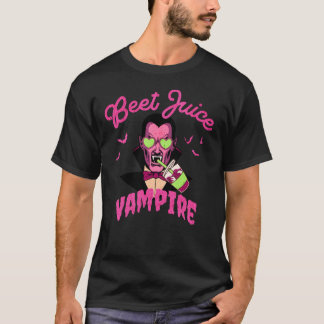 Beet Juice Vampire Halloween T-Shirt