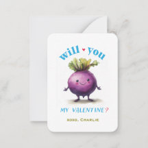 Beet min Valentine Kids Classroom Valentine Note
