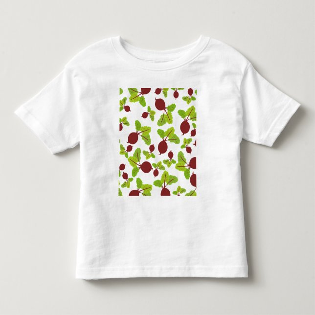 Beet Mönster T Shirt (Framsida)
