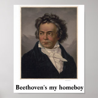Beethoven är min Poster. Poster