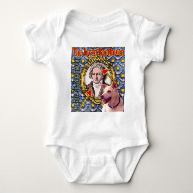 Beethoven Baby Bodykostes Joy T Shirt (Framsida)