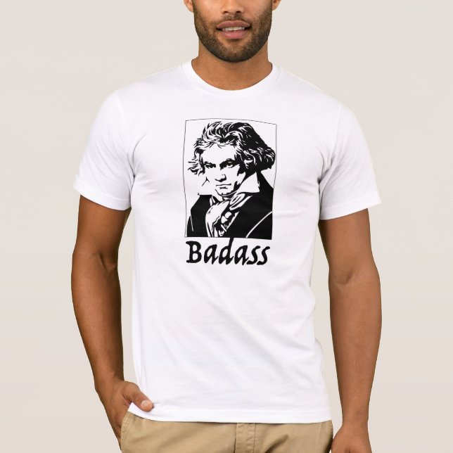 Beethoven Badass Tee (Framsida)