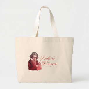 Beethoven BAEthoven Classical Composer Pun Jumbo Tygkasse