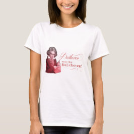 Beethoven BAEthoven Classical Composer Pun Tee