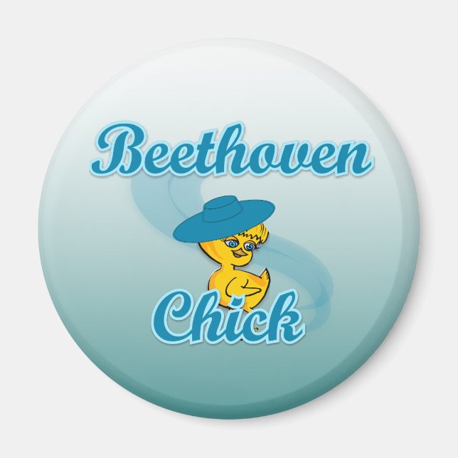 Beethoven Chick #3 Magnet (Framsidan)