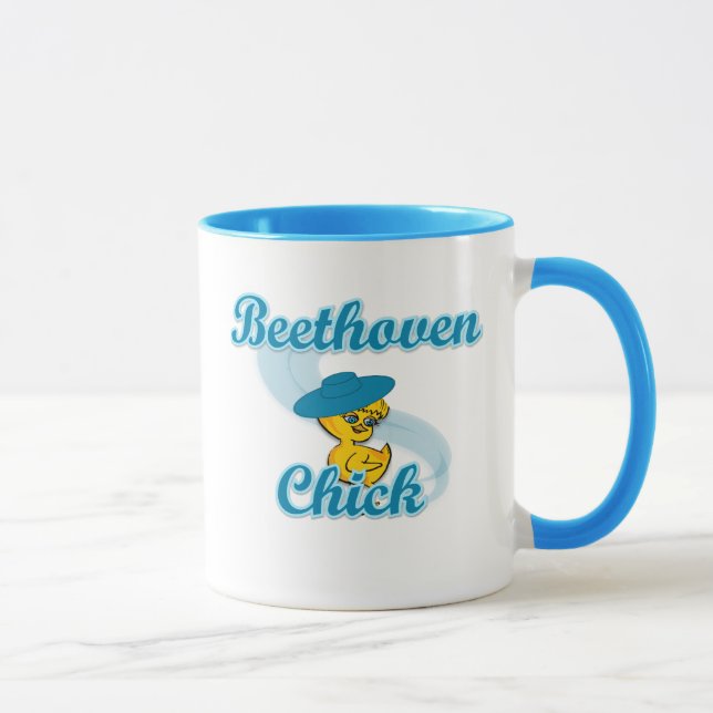 Beethoven Chick #3 Mugg (Höger)