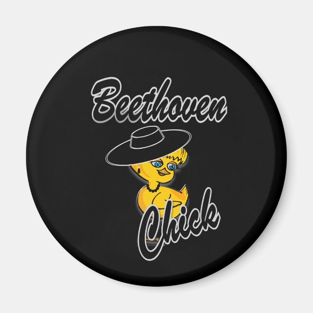 Beethoven Chick nr 4 Magnet (Framsidan)