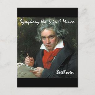 Beethoven Classical Masterstycke Collection Vykort