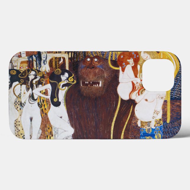 Beethoven Frieze (detalj), Gustav Klimt (Baksida (horisontell))
