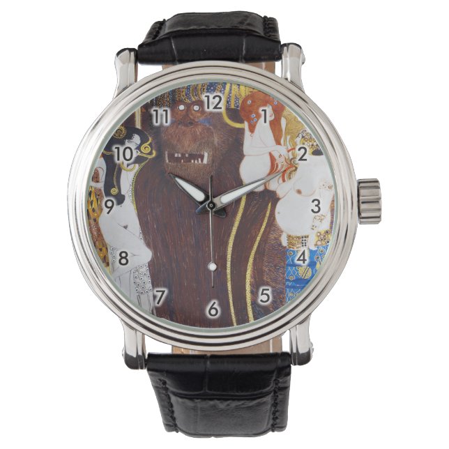 Beethoven Frieze (detalj), Gustav Klimt Armbandsur (Framsida)