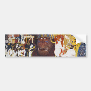 Beethoven Frieze (detalj), Gustav Klimt Bildekal