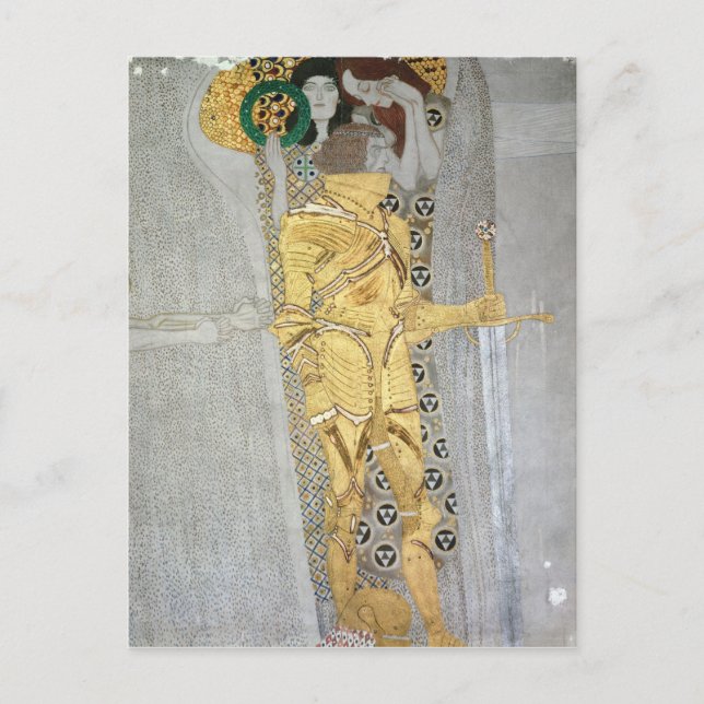 Beethoven Frieze-detaljen Vykort (Framsida)