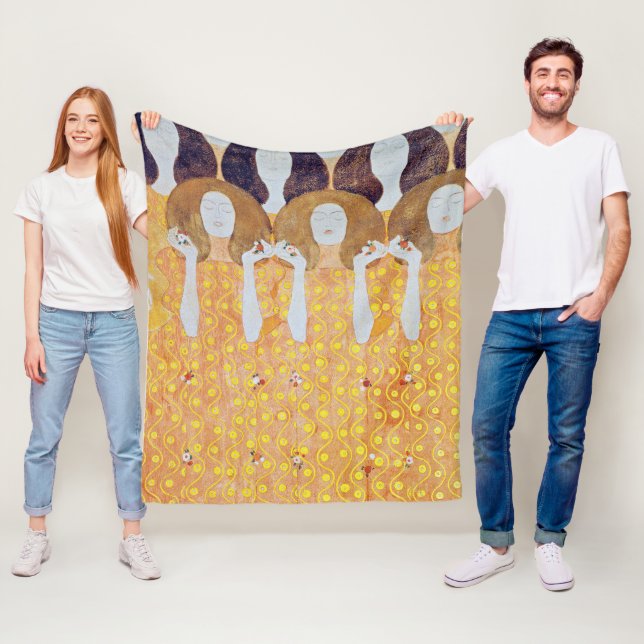 Beethoven Frieze (detaljer), Gustav Klimt Fleecefilt (På plats)