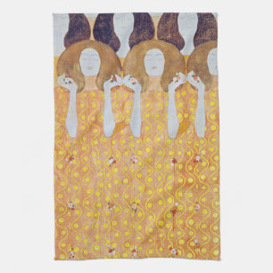 Beethoven Frieze (detaljer), Gustav Klimt Kökshandduk