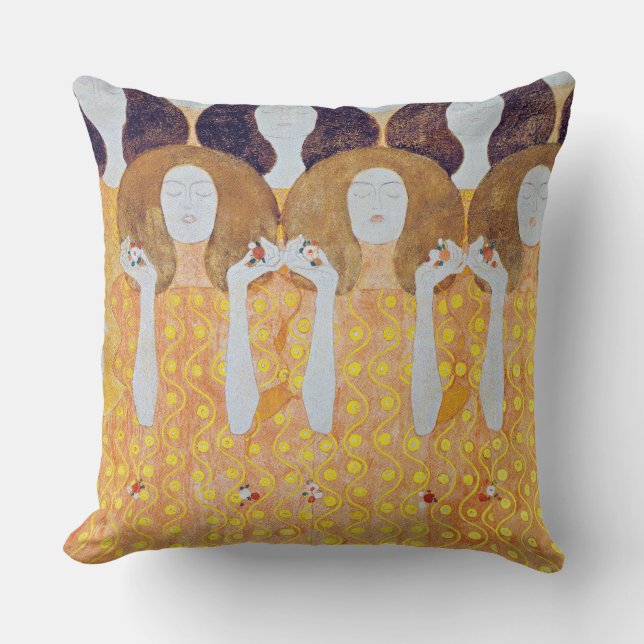 Beethoven Frieze (detaljer), Gustav Klimt Kudde (Framsida)