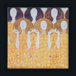 Beethoven Frieze (detaljer), Gustav Klimt Magnet<br><div class="desc">Gustav Klimt (14 juli, 1862 - 6 februari 1918) var en österrikisk symbolmålare och en av de mest framstående medlemmarna i Wien Secession-rörelsen. Klimt noteras för målningar, murar, skisser och andra föremål d'art. Förutom hans verk, som innefattar anklagelser och porträtt, målade han upp landskap. Klimt var bland konstnärer från Wienutträdet...</div>