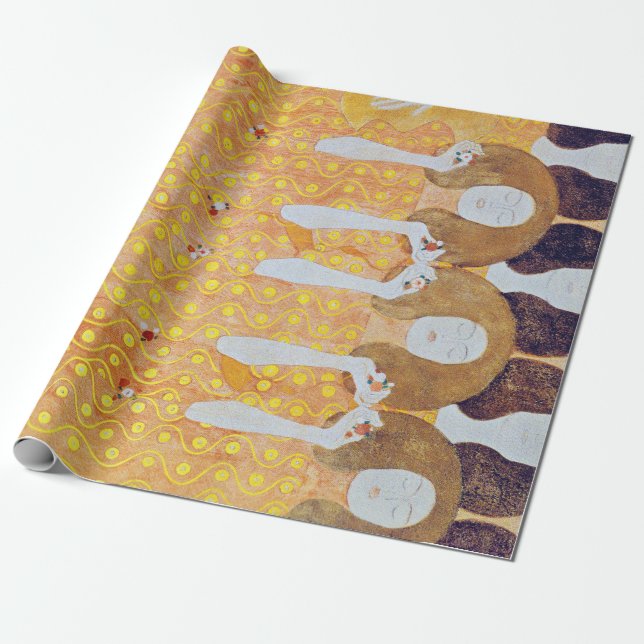 Beethoven Frieze (detaljer), Gustav Klimt Presentpapper (Utrullad)