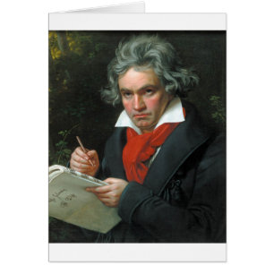 Beethoven Gifts Tees Collectibles on SALE Hälsningskort