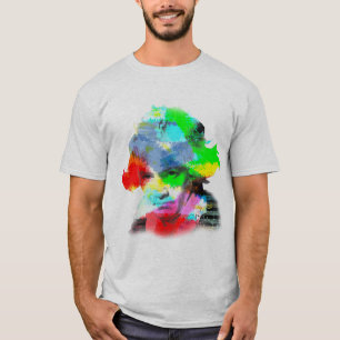 Beethoven i färg t-shirt