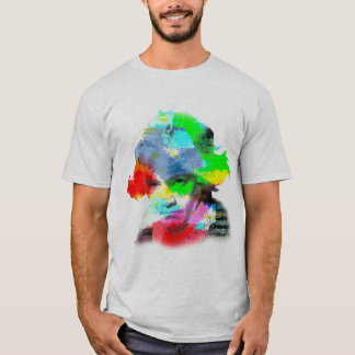 Beethoven i färg t-shirt