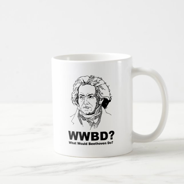 Beethoven Kaffemugg (Höger)