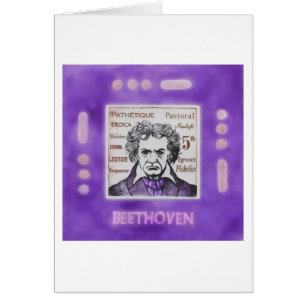 BEETHOVEN-kort Hälsningskort
