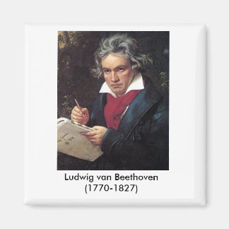 Beethoven Magnet för Music Älskare