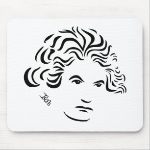 Beethoven Mousepad Musmatta