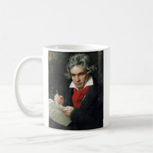 Beethoven Porträtt av Joseph Karl Stieler Kaffemugg
