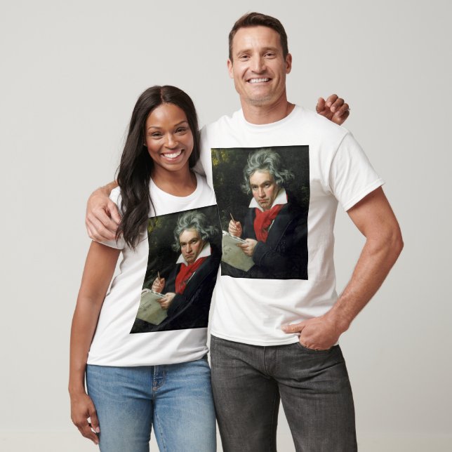 Beethoven Porträtt av Joseph Karl Stieler T Shirt (Unisex)