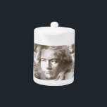 Beethoven Porträtt Mönster<br><div class="desc">En bild av Beethoven som bildar ett sömlöst mönster. Ursprunglig design baserad på en vektorbild.</div>
