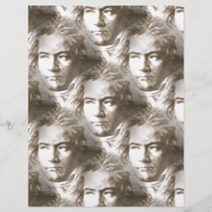 Beethoven Porträtt Mönster