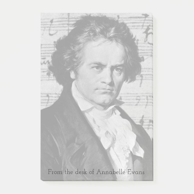 Beethoven Post-it Block (Framsida)