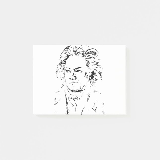 Beethoven Post-it Block (Framsida)