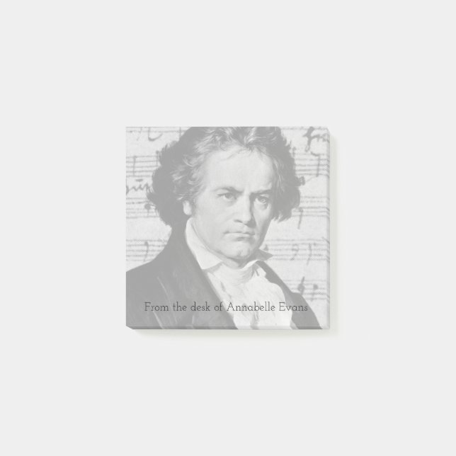 Beethoven Post-it Block (Framsida)