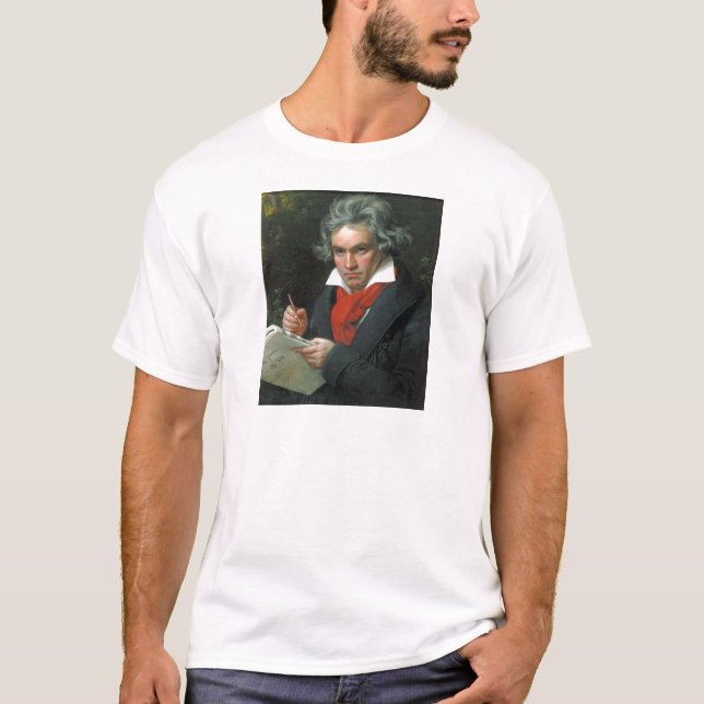Beethoven presenter T-shirts samlarobjekt REA (Framsida)