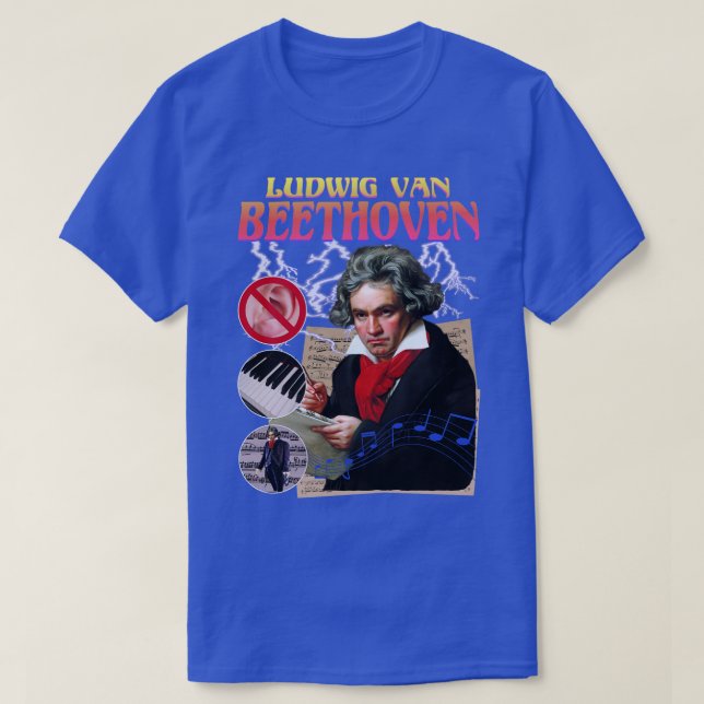 BEETHOVEN RAP TEE Ludwig Van Beethoven Coola Vinta (Design framsida)