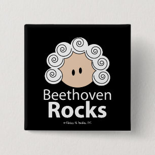 Beethoven Sten Button Knapp