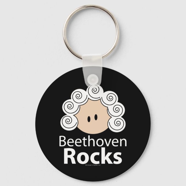 Beethoven Sten Nyckelring (Framsida)