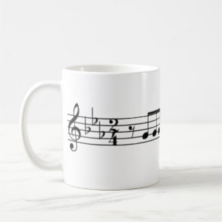 Beethoven Symphony nr 5 Kaffemugg