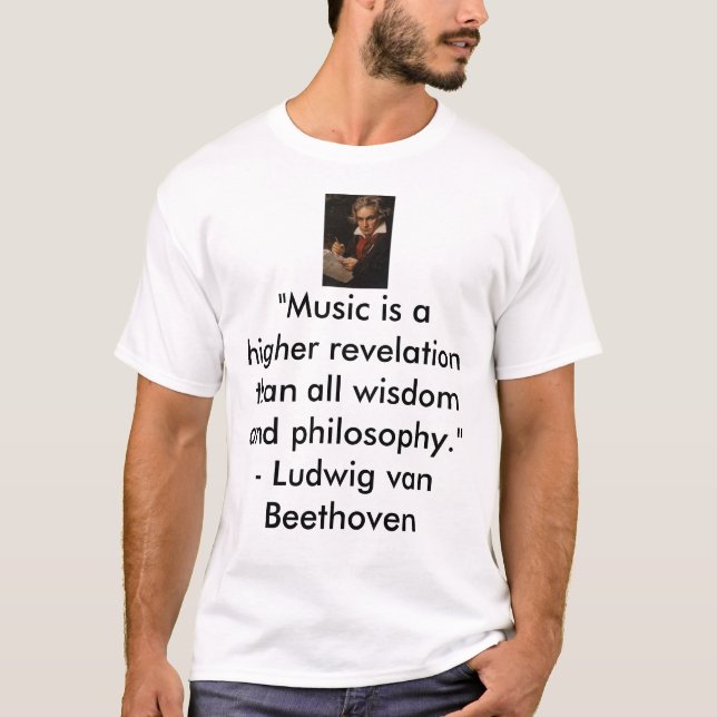Beethoven Tee Shirt (Framsida)